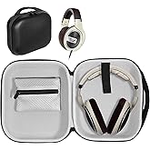Headphone Case for Sennheiser HD280PRO, HD598, HD558, HD518, HD595, HD555, HD515, HD650, HD600; Sony MDR7506, v700dj, 7509hd, 7506, XB-700, XB-950AP; ATHM20x, M40x, Philips SHP9500