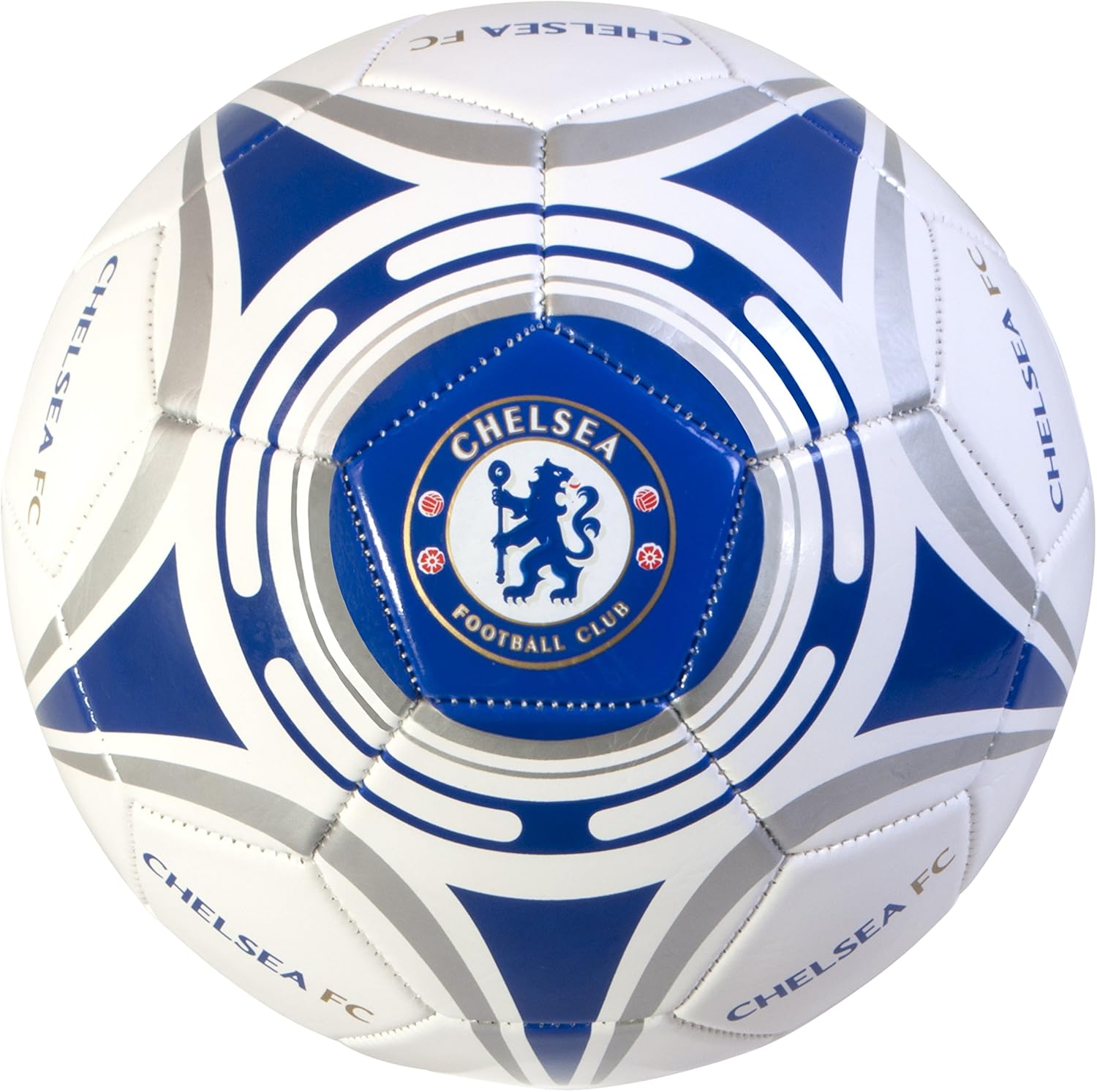 Chelsea FC - Balón de fútbol (Talla 5), Color Azul y Blanco, Color ...