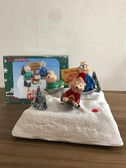Alvin And The Chipmunks Go Sledding Singing Animated Christmas
