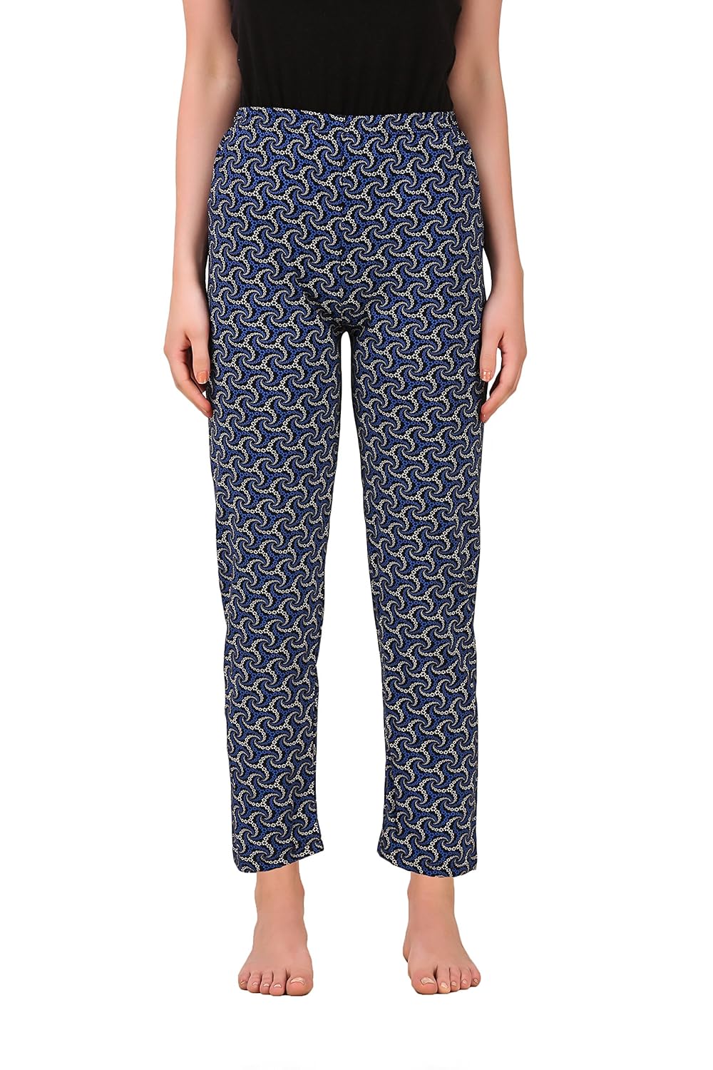 masha women's cotton printed multicolor pyjama