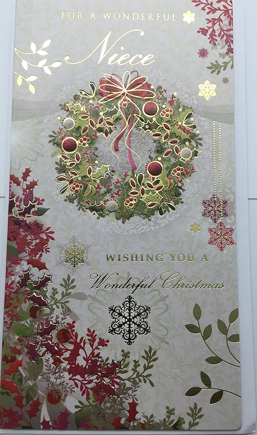 Nipote A Natale Biglietto Di Auguri Con Lingua Inglese Nuovo Regalo Di Natale Amazon It Salute E Cura Della Persona