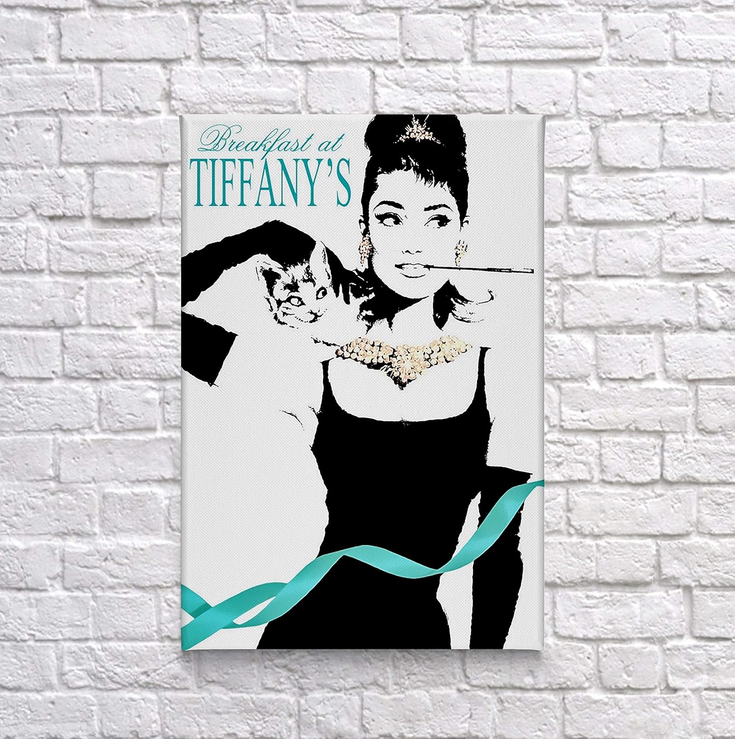 Amazon Com Audrey Hepburn Wall Art Breakfast At Tiffany S