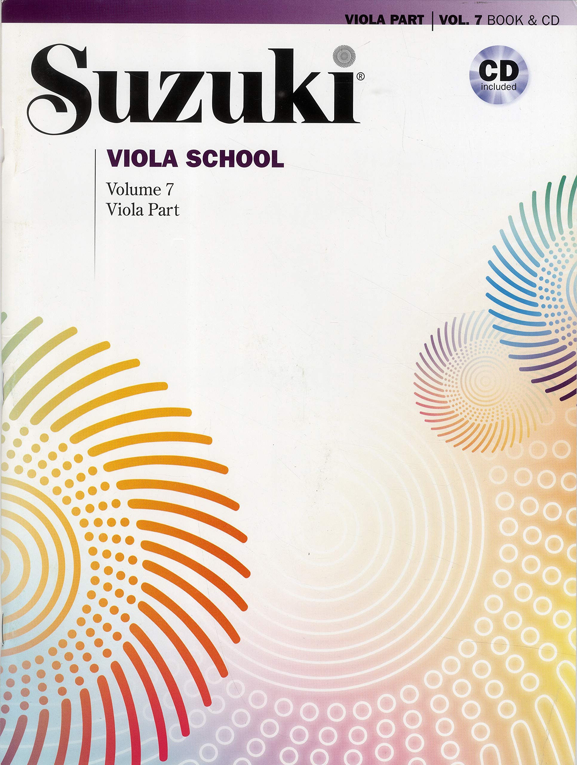 Suzuki Viola School, Vol 7: Viola Part (Book & CD)