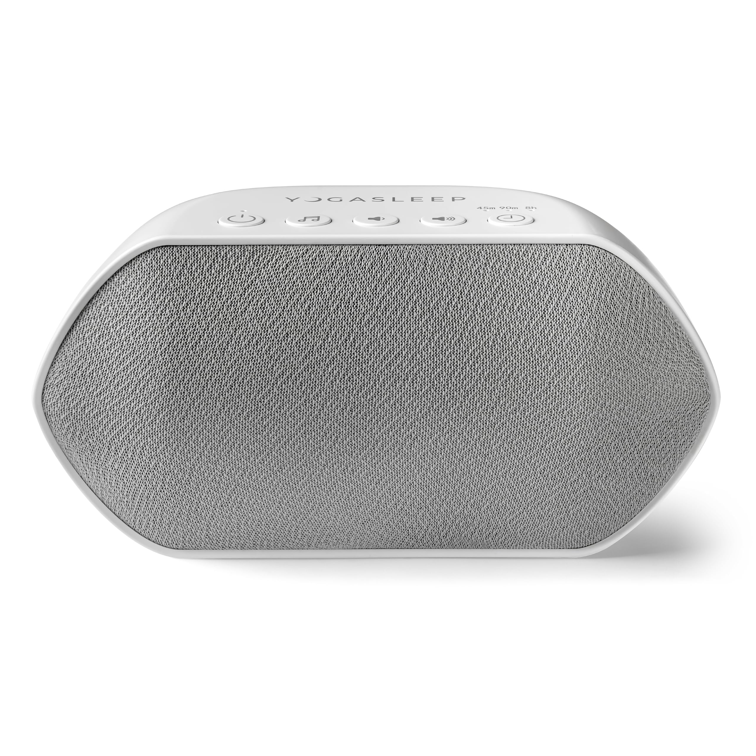 YOGASLEEP Soundcenter Portable White Noise Machine, 6 Soothing Sounds, 25 Volume Settings, Includes Timer, Sleep Therapy for Adults & Kids, Noise Cancelling for Office Privacy & Meditation