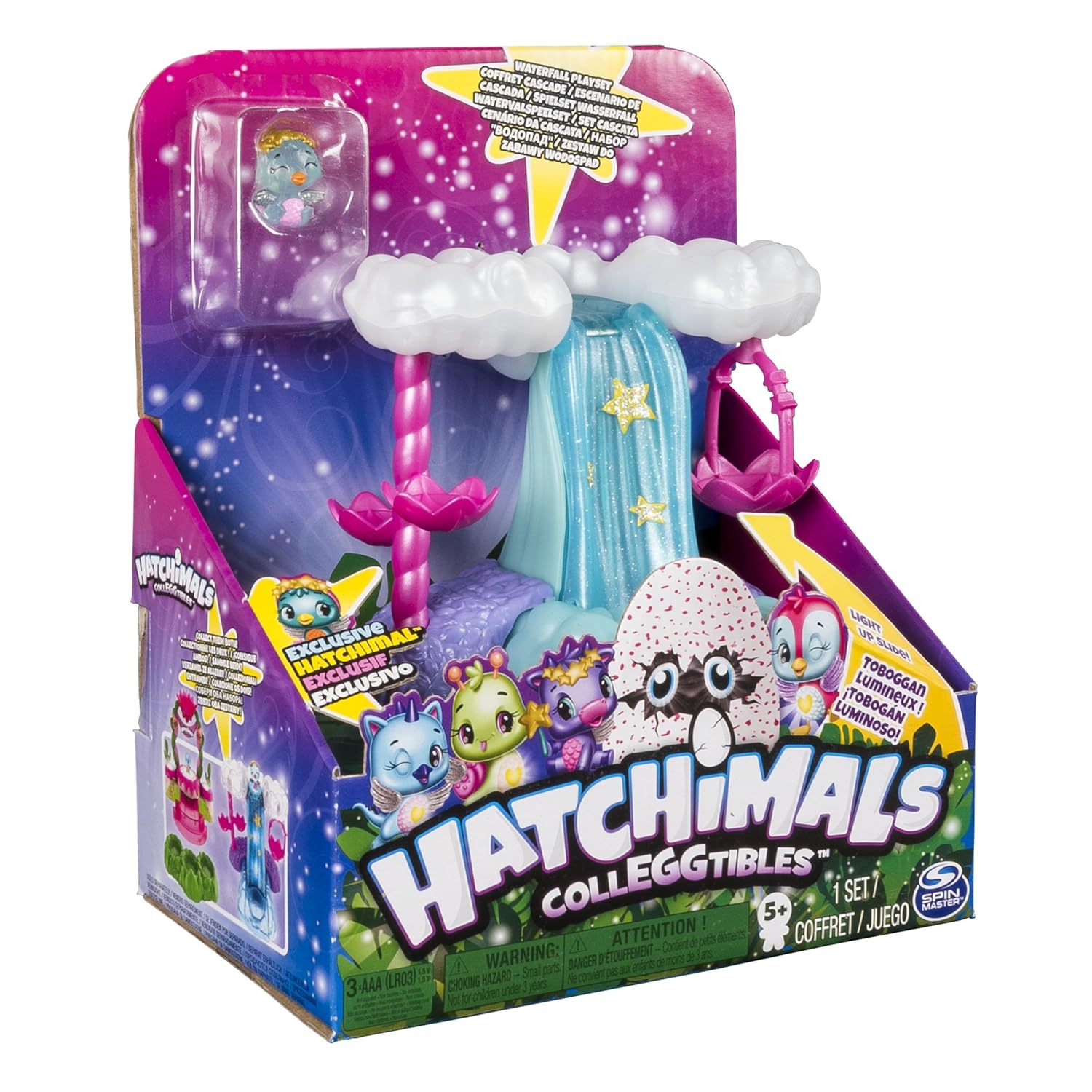 Hatchimals Colleggtibles Waterfall Playset Lights Sounds Season 4 Kids