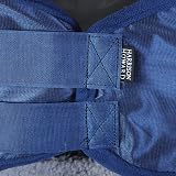Harrison Howard CareMaster Pro Luminous Horse Fly Mask with Ears Navy Full Size view 6