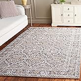 SAFAVIEH Antiquity Collection Area Rug - 4' x 6', Brown & Ivory, Handmade Traditional Oriental Wool, Ideal for Living Room, B