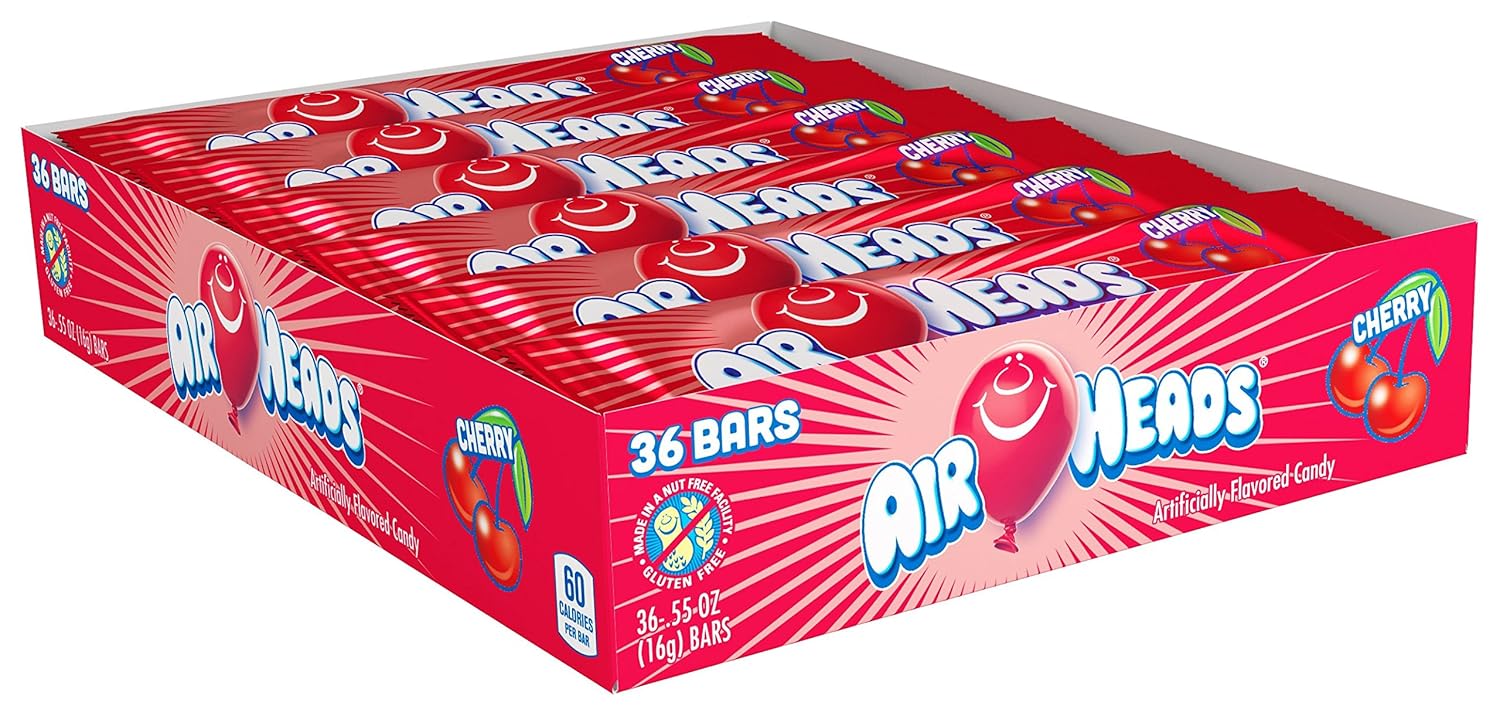 Airheads cherry bulk pack of 36