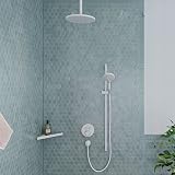 Hansgrohe Raindance Select S Shower Head 9 l/min EcoSmart Matt White 125 mm view 7
