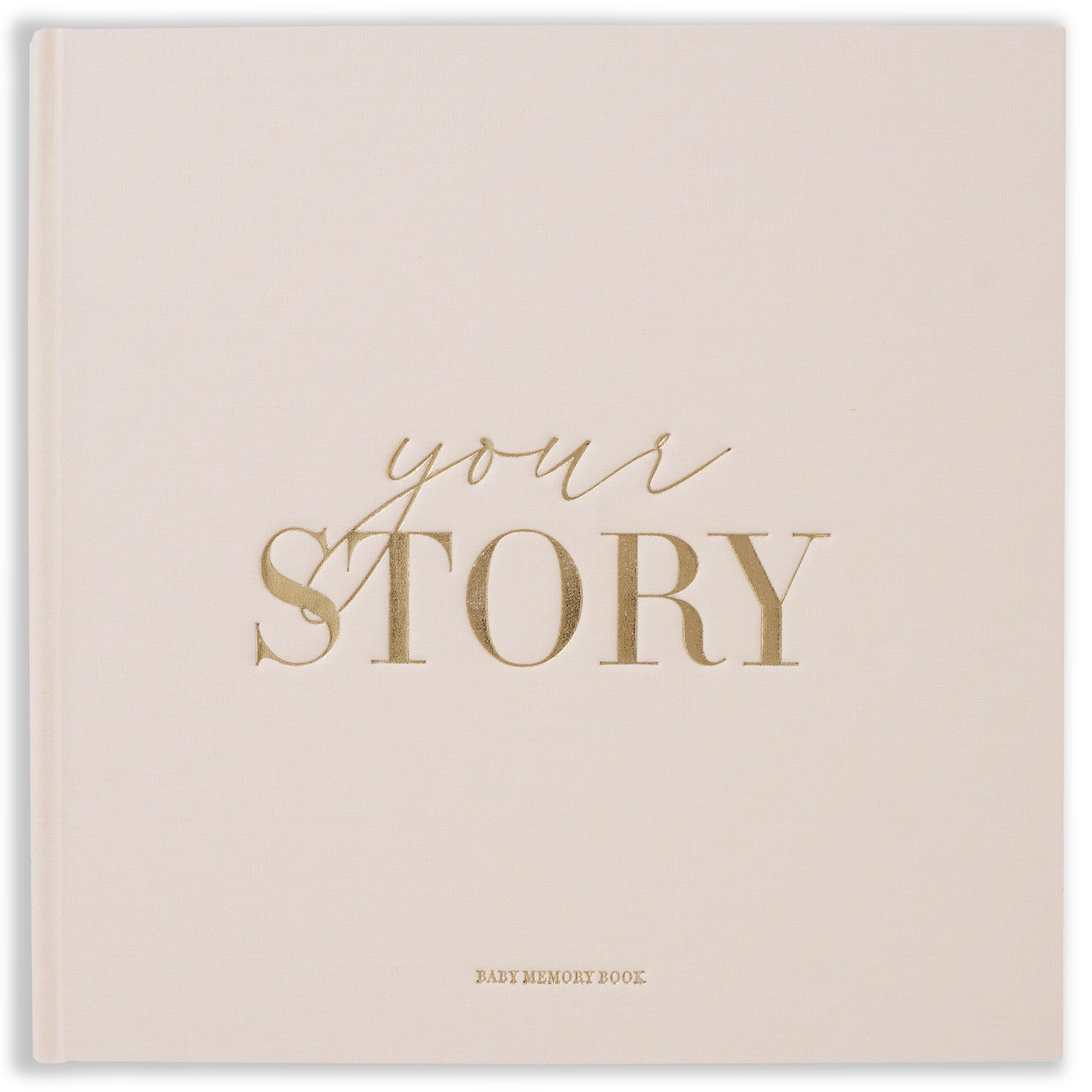 Photo 1 of Keepsake Baby Memory Book | First Year Baby Scrapbook & Baby Album | Luxury Baby Keepsakes, Baby Photo Diary & Baby Journal | Baby First Year Book, Baby Memory Book Boy/Girl