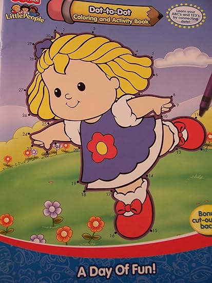 fisher price activity book