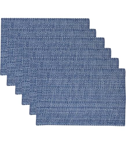 Martha Stewart Honeycomb Servietten-Set – Moderne Bauernhaus-Deko, 48,3 X 48,3 Cm, Baumwollmix, Maschinenwaschbar