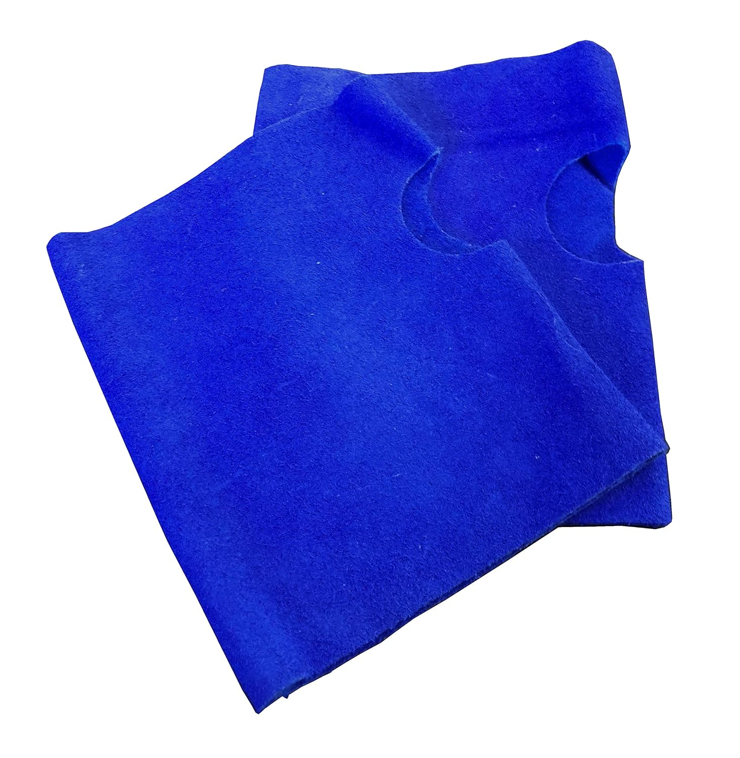 Welding Glove Protector, Leather, Heavy Duty, Fire Retardant. Extends The Life of Welding Gloves, Blue,Red