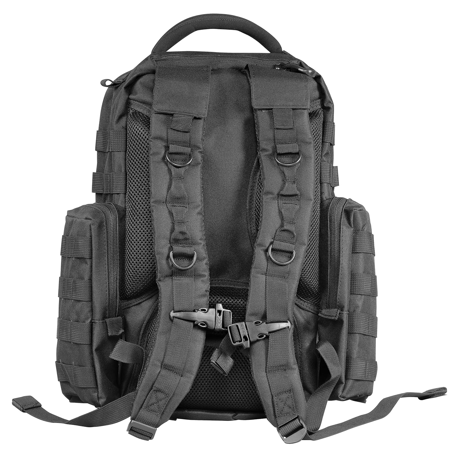 Molle アウトドアデザイン タクティカルバックパック ブラック Evolution B07km7lq42 リュックサック タックルボックス 爆買い