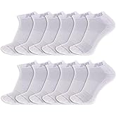 New Balance Unisex Adult Performance Cushioned Low Cut Socks (12-Pack)