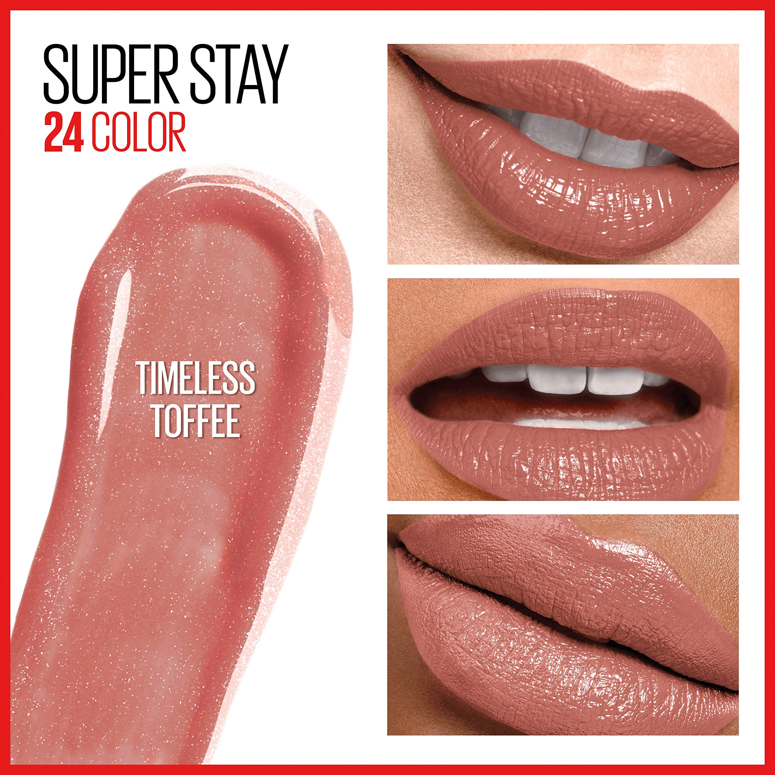 Maybelline New York Superstay 24, 2step Lipcolor, Timeless Toffee 150