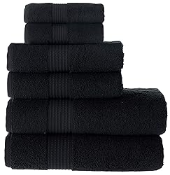 MAURA Basics Bath Towel Sets for Bathroom with