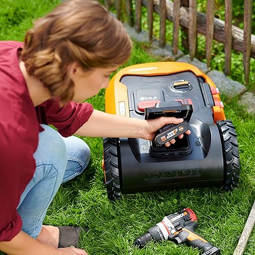 Die Powershare Funktion bei einem WORX Landroid PLUS WR148E Mähroboter