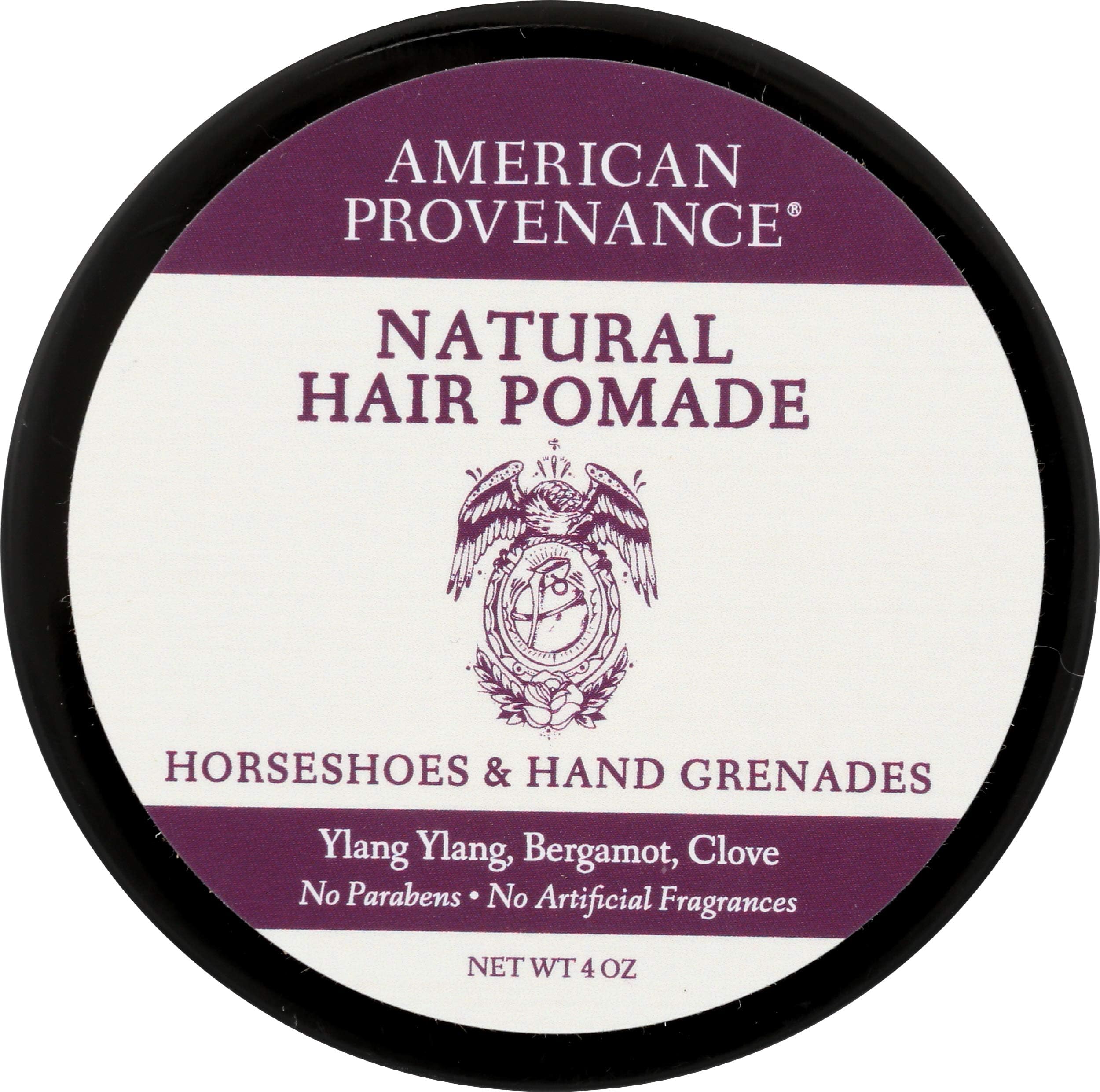American Provenance, Pomade Horseshoes And Hand Grenades, 4 Ounce