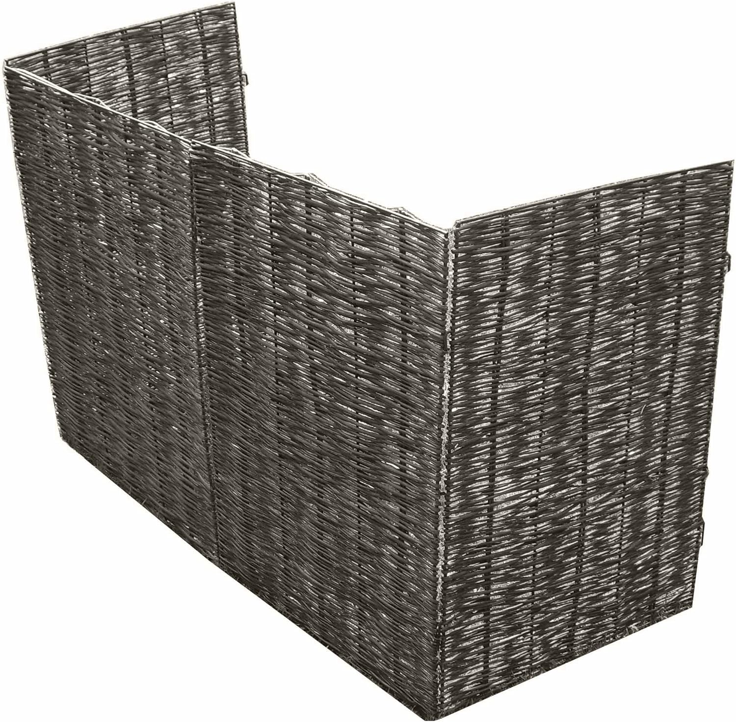 Selections Willow Wheelie Bin Screen (Triple) Amazon.co.uk Garden