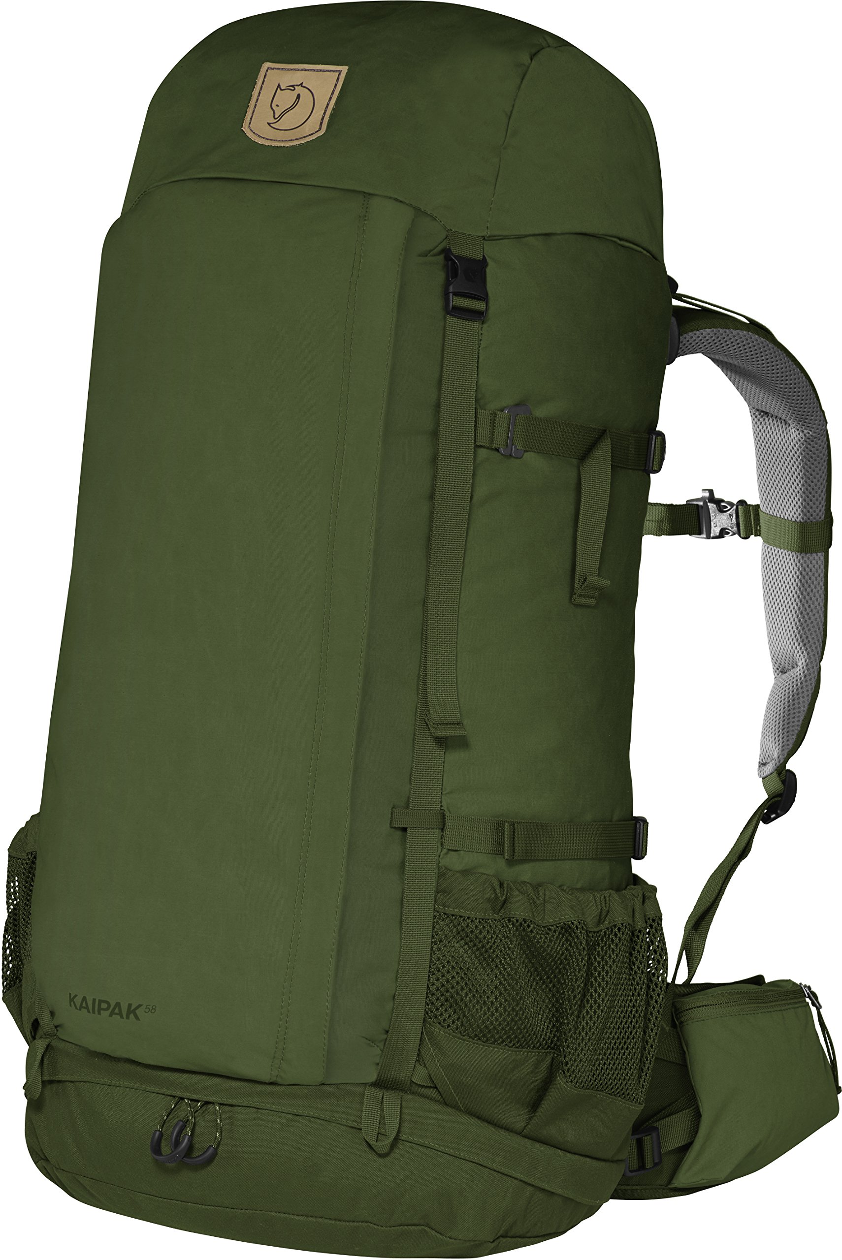 Fjällräven F27086, Men’s Kaipak 58 Backpack, Pine Green, 73 x 40 x 30 cm/58 Litre