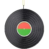 Tree Buddees Retro Vinyl Record Unique Music Records Christmas Ornaments