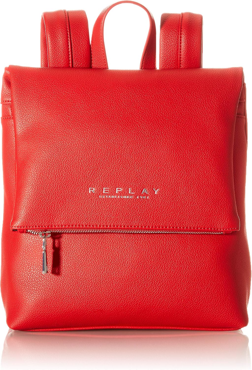 Replay Women's Fw3083 Backpack Handbag, 260 Blood Red, UNIC