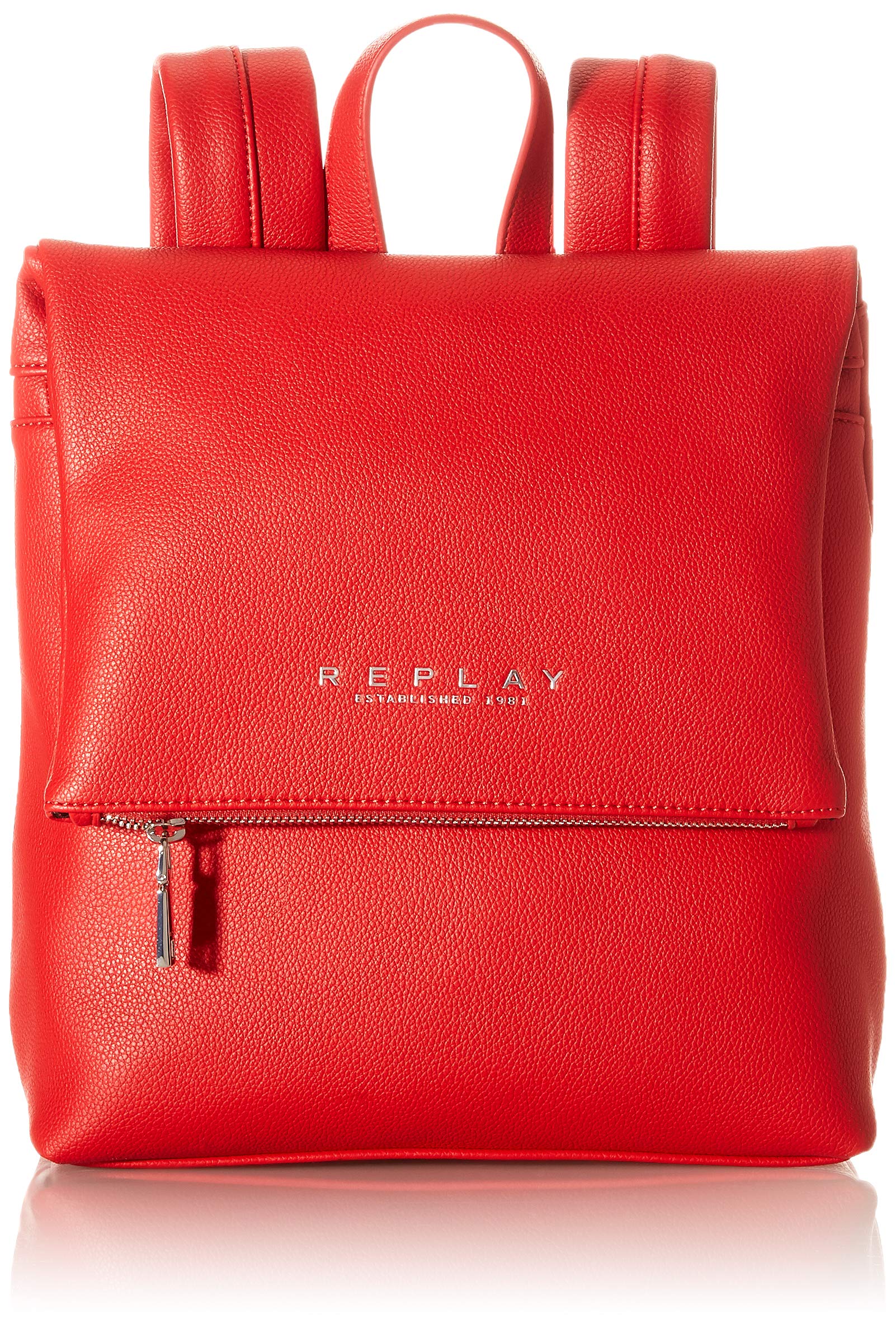 Replay Women's Fw3083 Backpack Handbag, 260 Blood Red, UNIC