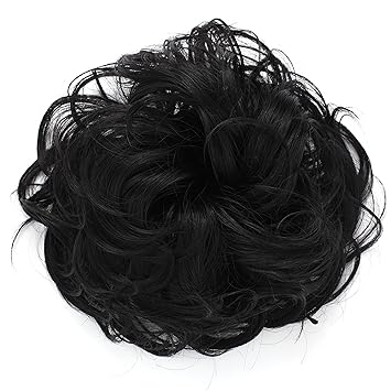 One Dor Synthetic Clip On In Messy Hair Bun Extension Chignon Hair