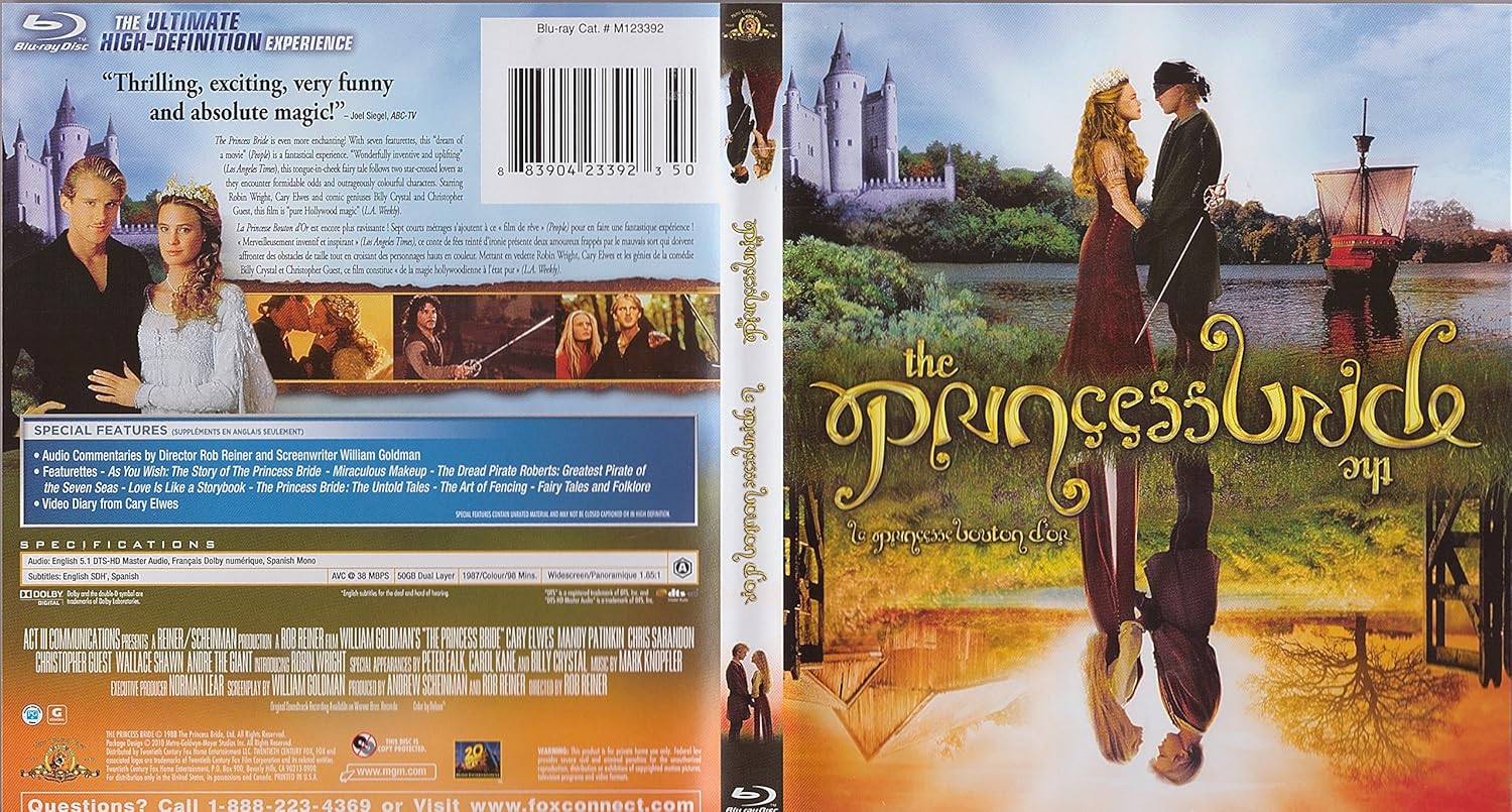 Princess Bride, The [Bluray] Movies & TV