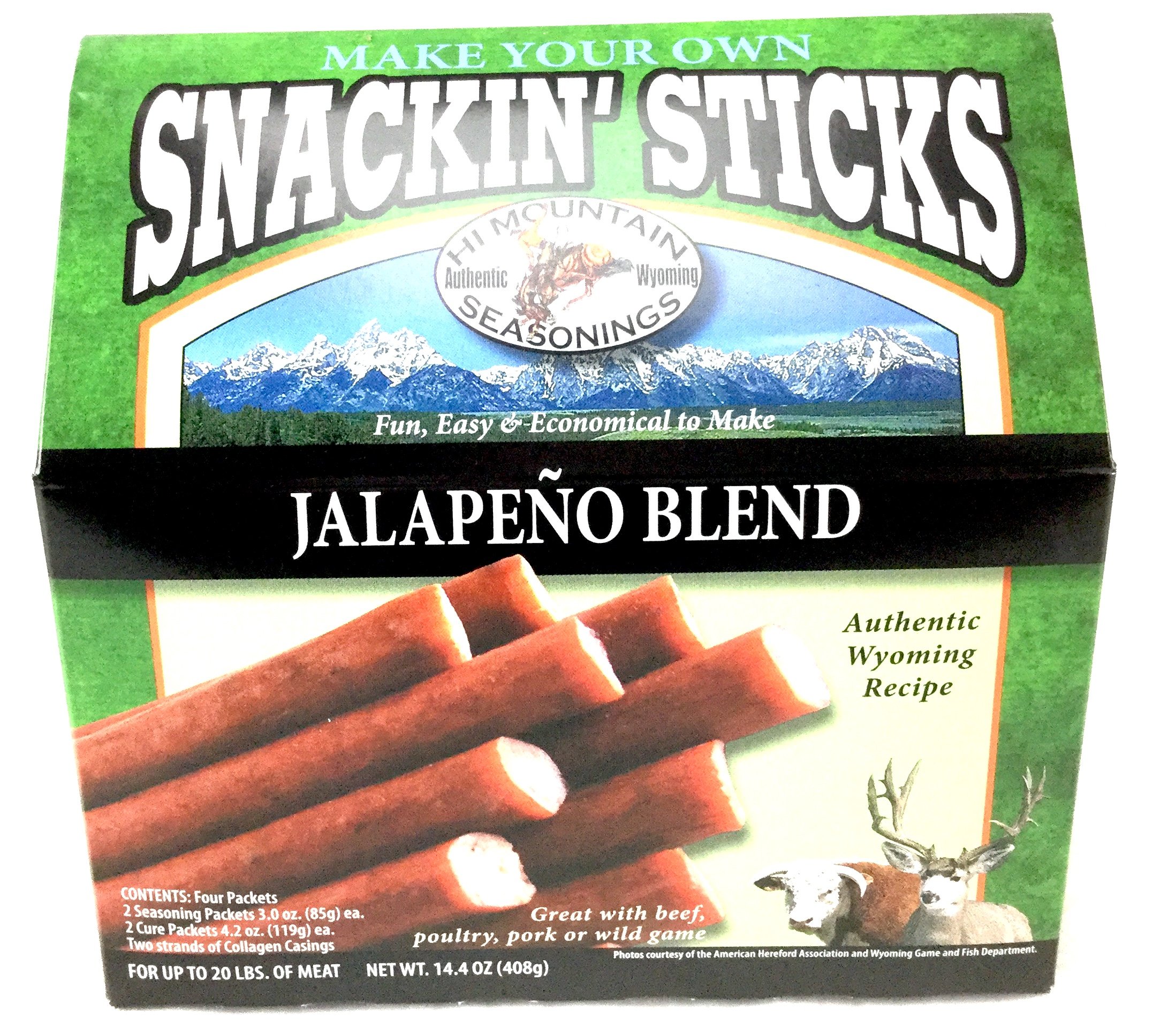Hi Mountain Jerky Sweet & Spicy Blend Snackin' Stick Kit