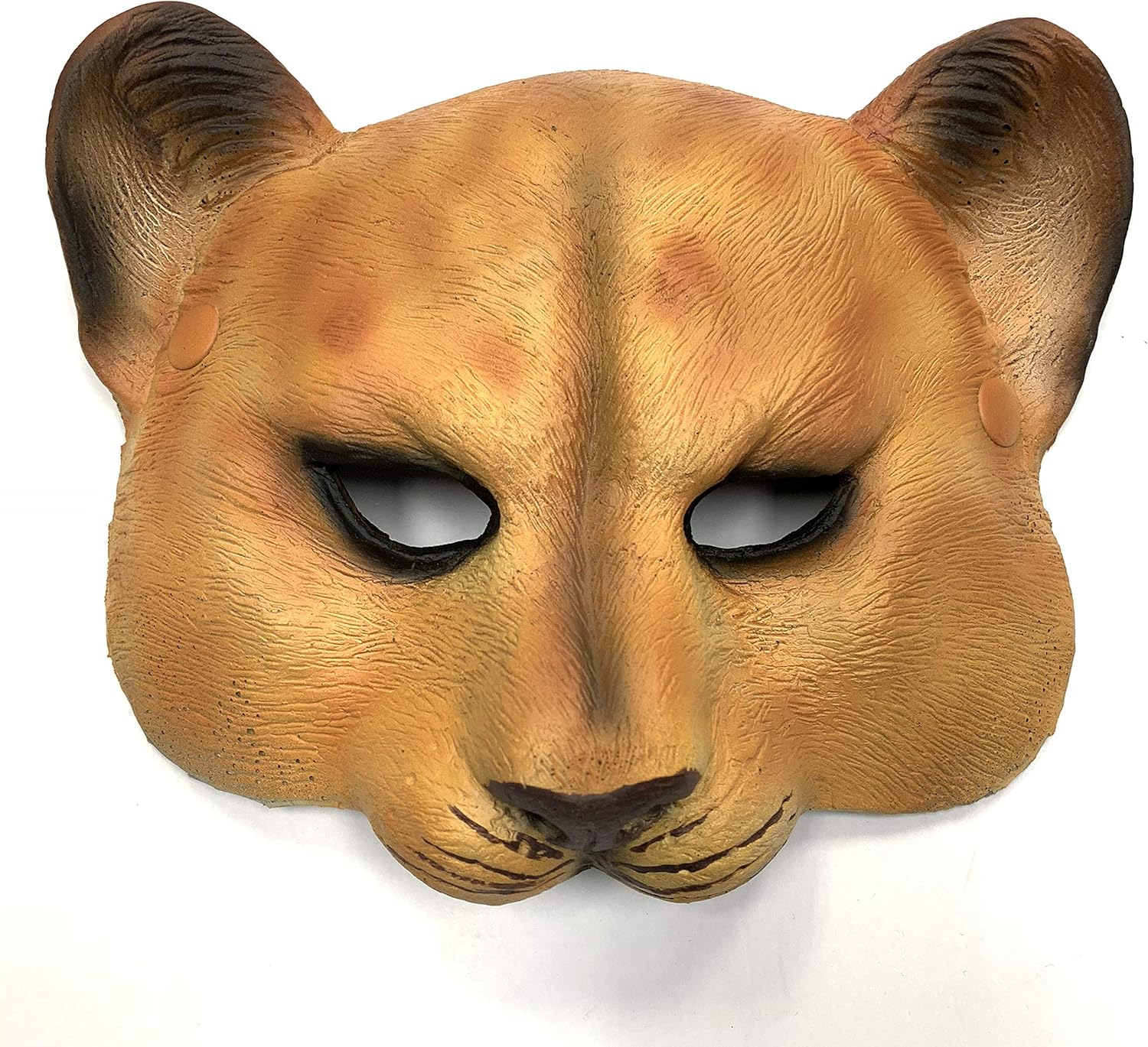 Amazon Com Lion Cub King Of The Jungle Costume Mask Accessory Brown Clothing