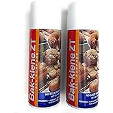 Bak-Klene ZT All Purpose Release Spray - Baking Spray, Grill Nonstick Spray for Cooking, Pan Oil Spray, High Heat Cooking Spray to Keep Food Prom Sticking to Your Pans, 14oz, pack of 2