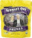 Newman's Own Organics California Prunes  6-Ounce Pouches (Pack of 12)