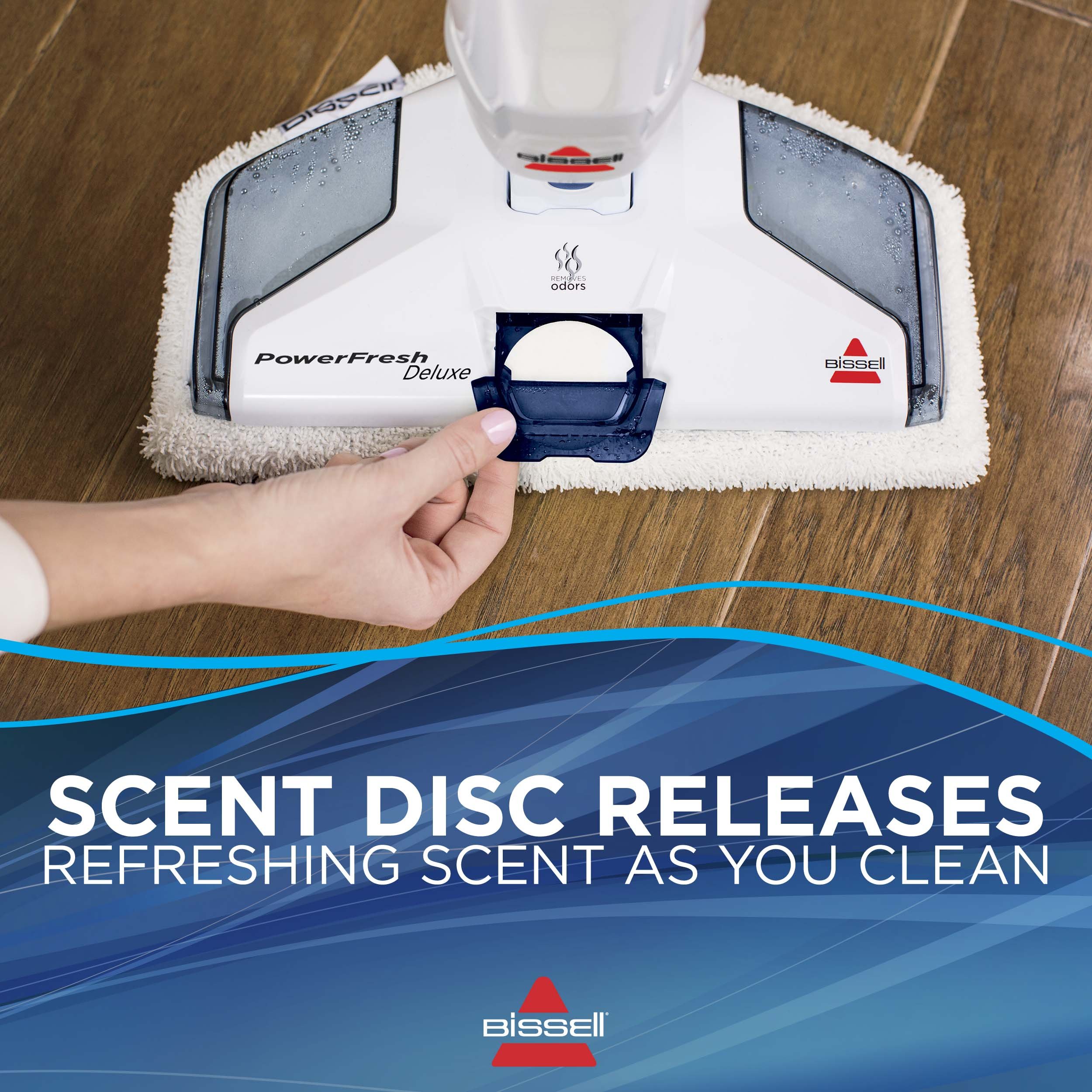 Bissell PowerFresh Deluxe Steam Mop, Floor Steamer, Tile Cleaner, and