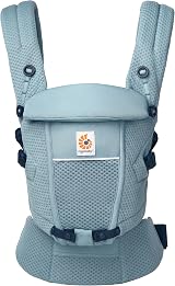 Ergobaby Adapt Carrier SoftFlex Mesh Newborn to Toddler Slate Blue