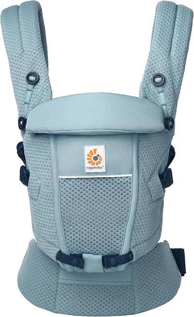 Ergobaby Adapt Carrier SoftFlex Mesh Newborn to Toddler Slate Blue