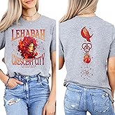 Lehabah Crescent City T-Shirt, Fantasy Book Inspired Graphic Tee Featuring Fire Sprite Design Readers and Fantasy Book Fans