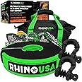 Rhino USA Heavy-Duty Recovery Gear Combos Off-Road Truck Vehicle Recovery, Best Offroad Towing Accessories - Backed for Life (30' Strap + Shackles)