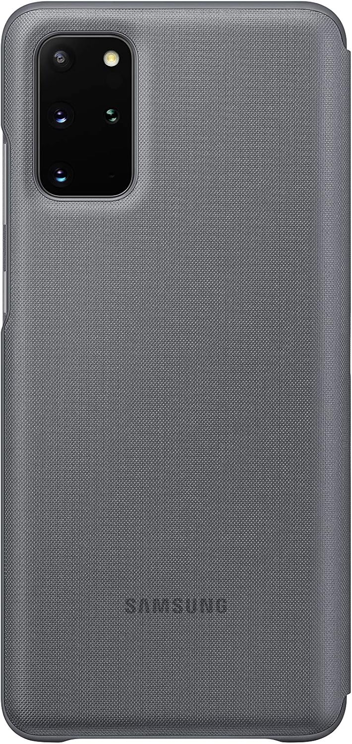 Samsung Original Galaxy S20+ 5G LED View Cover/Mobile Phone Case - Grey, Monochrome - Image 4