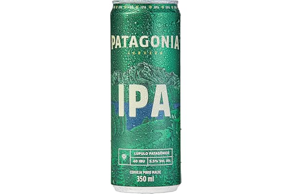 PATAGONIA Cerveja IPA lata sleek 350ml