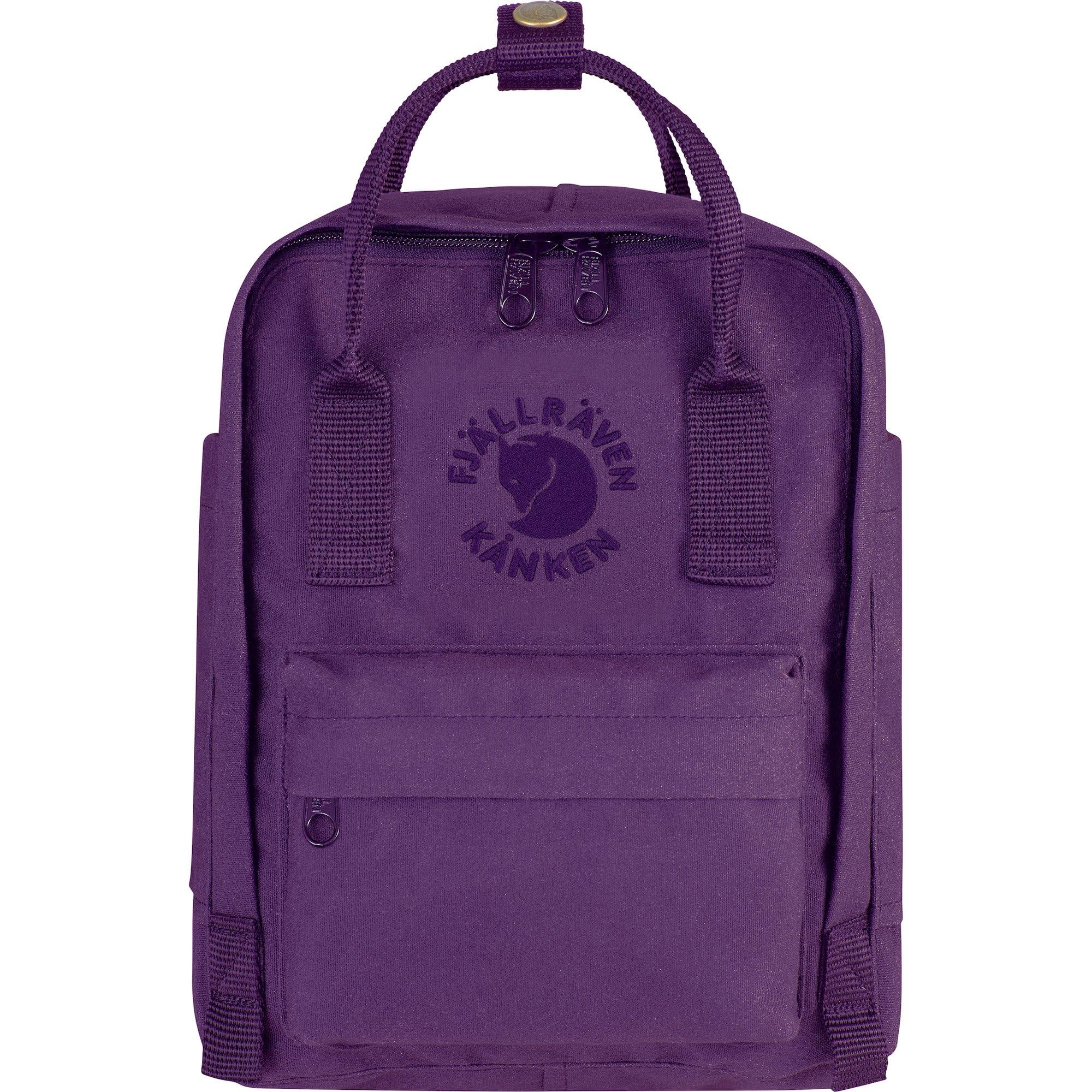 Fjallraven Re-Kånken Mini Kinder Backpack,Purple (Deep Violet),13 x 20 x 29 cm — image 1