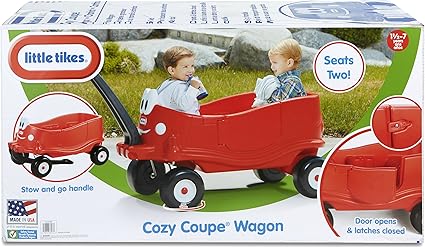 little tikes wagon with doors