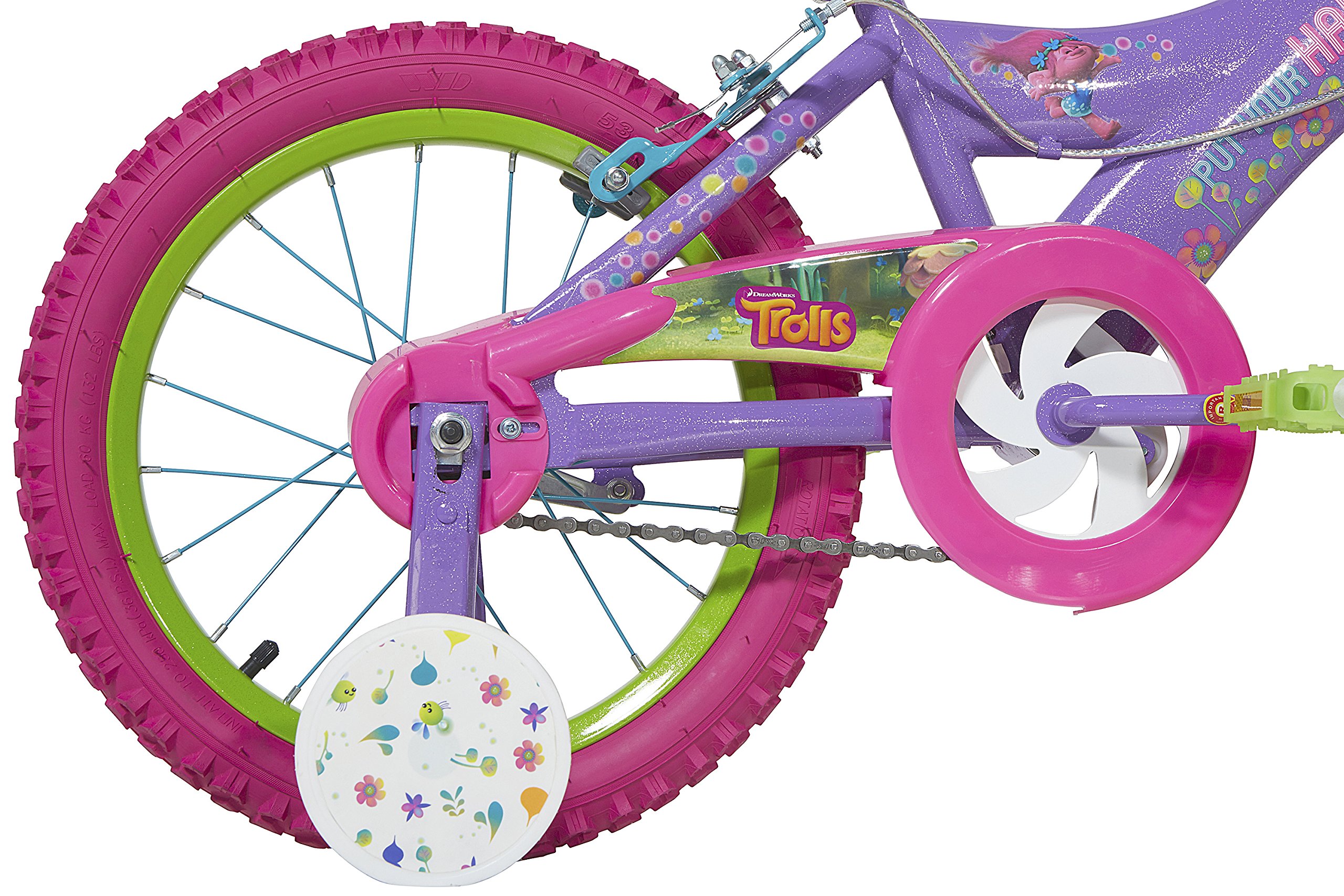trolls bike 10 inch