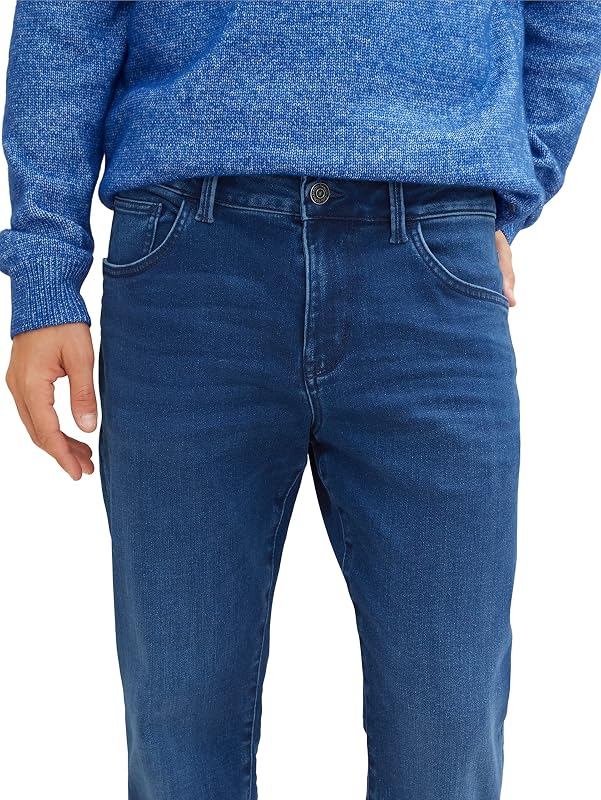 Josh Regular Slim Vaqueros para Hombre, 10119 Used Mid Stone Blue Denim, 36W x 32L