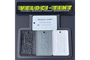 VELOCI-TINT VelociTint Bedliner Pigment Concentrate 2oz Pouch for 2K Urethane Tintable Bed Liner 200+ Colors Available (Cactus Gray)