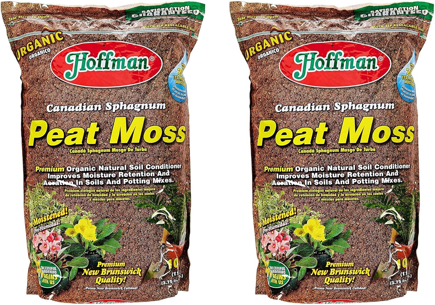 Hoffman 15503 Canadian Sphagnum Peat Moss, 10 Quarts : Soil And Soil Amendments : Garden & Outdoor