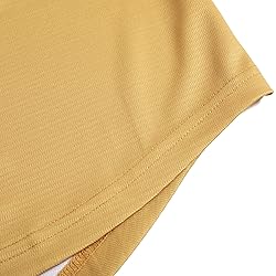 DEHANER Old Gold Baseball Jersey for Men Women