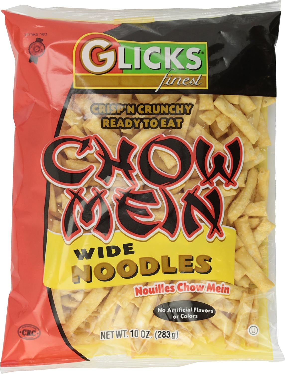 Glick's, Noodle, Chow Mein, Wide, 12/12 Oz Health