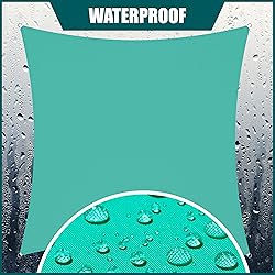 Royal Shade 10' x 13' Turquoise Rectangle
